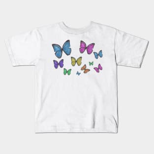 Butterflies Kids T-Shirt